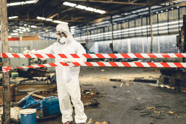 Professional Odor Removal technician working in Desert Hot Springs, CA